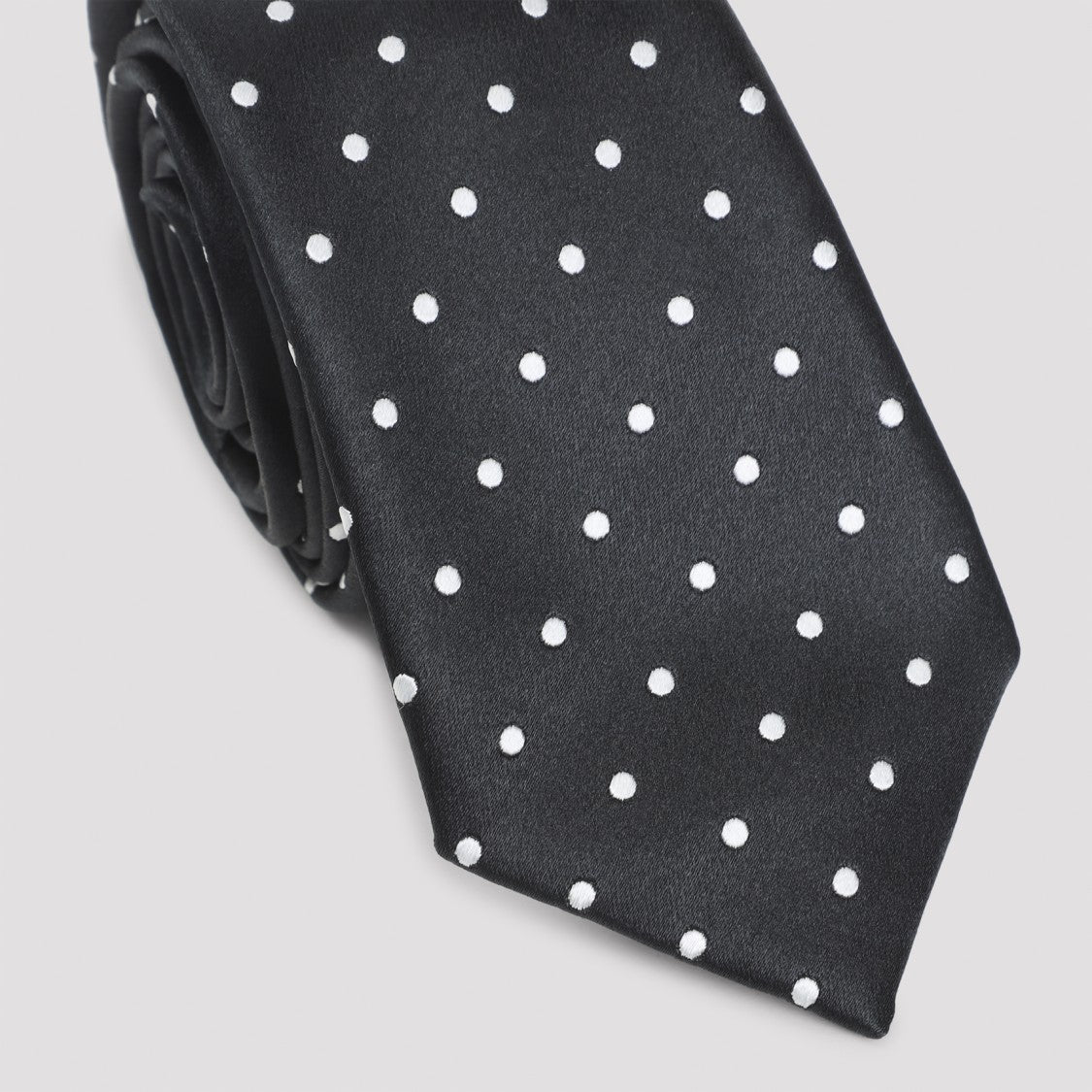 Tom Ford Black Silk Mulberry Tie