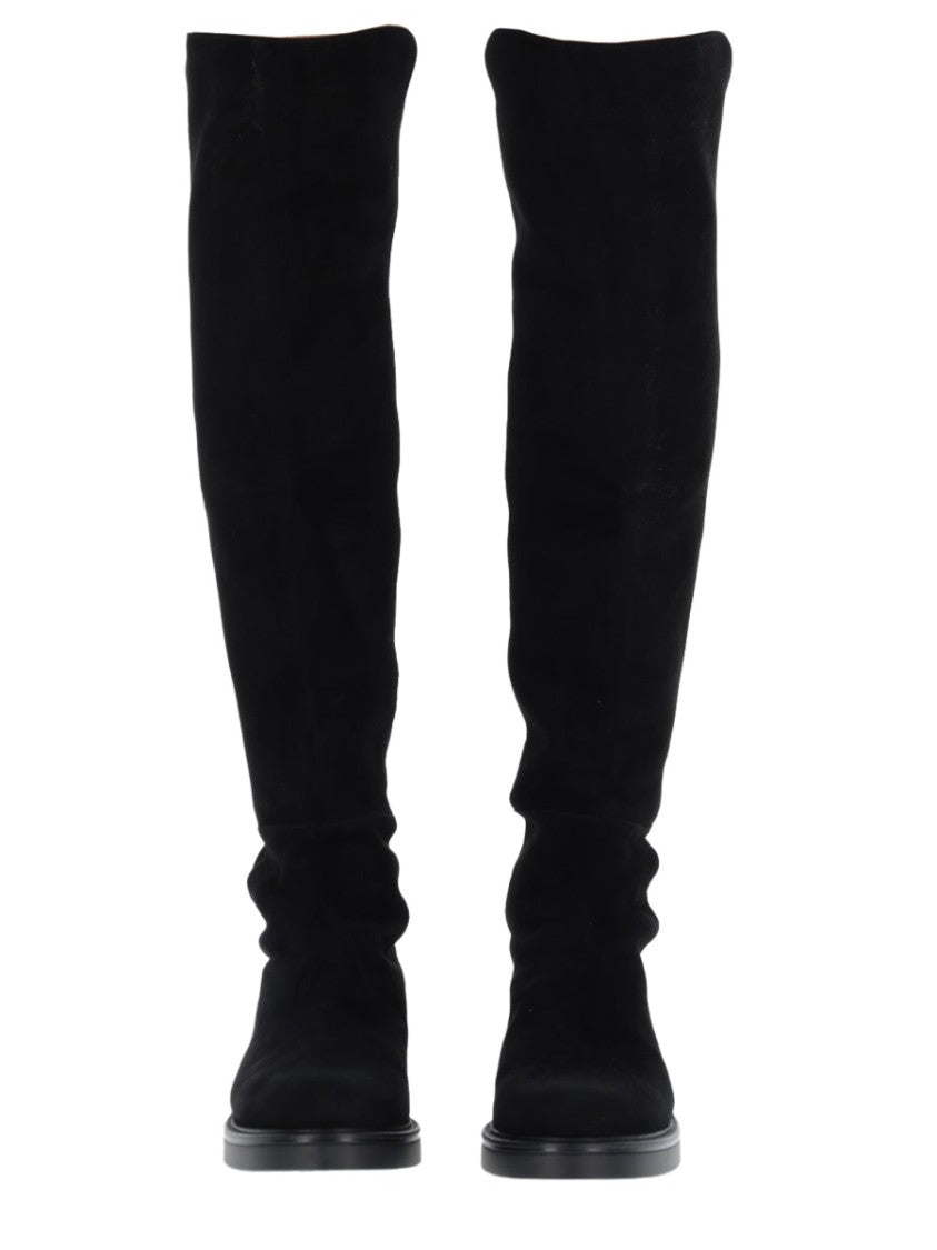Stuart Weitzman Tall Boots With Minimalist Design And Slouched Upper