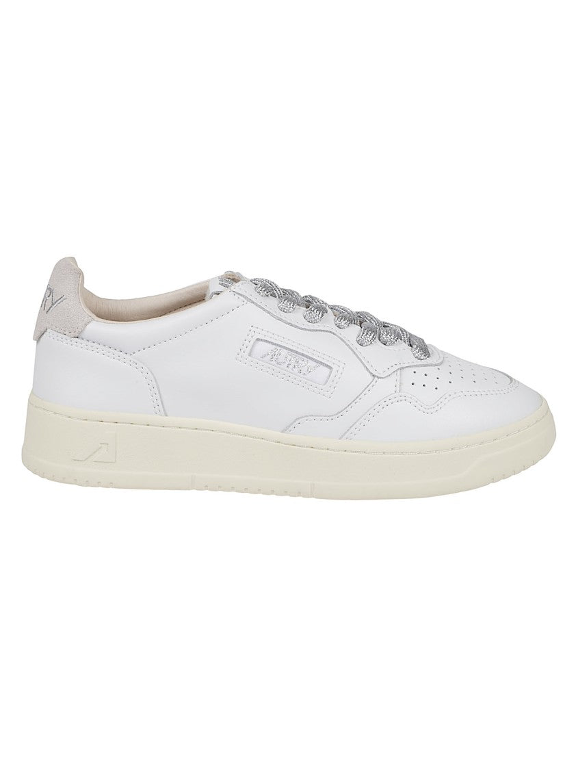 Autry Medalist Low Calf Leather Suede Sneakers