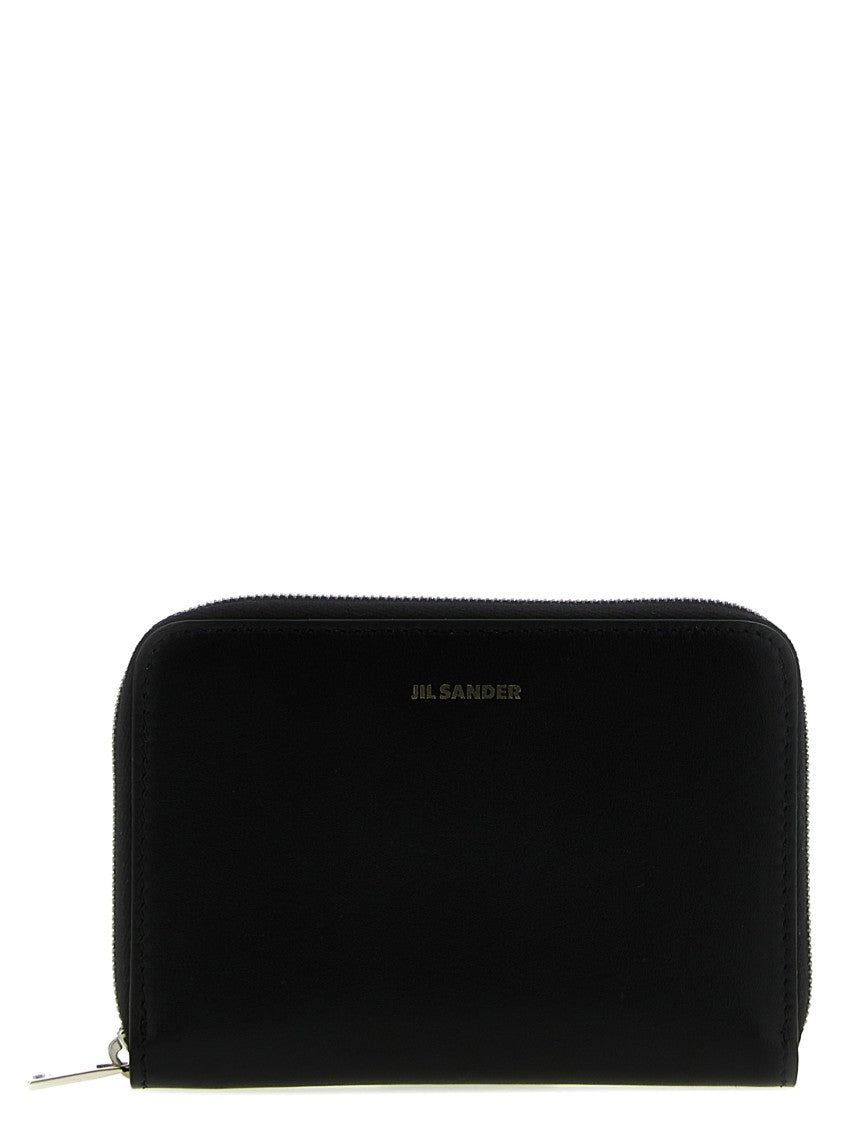 Jil Sander Zip Leather Wallet