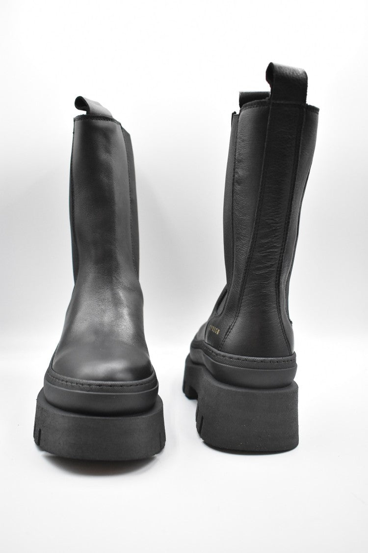 Copenhagen Studios Sole Laced Boots With Elevated Platform Design