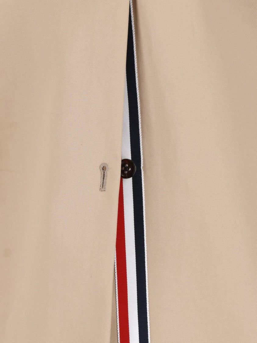 Thom Browne Beige Mackintosh Bal Cotton Jacket