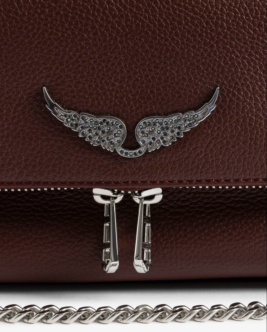 Zadig & Voltaire Rocky Ii Grained Leather Handbag