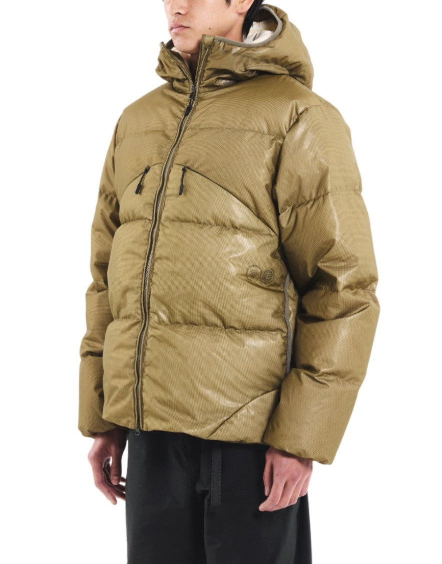 Purple Mountain Observatory Shield Puffer Jacket With Barnacle Mesh