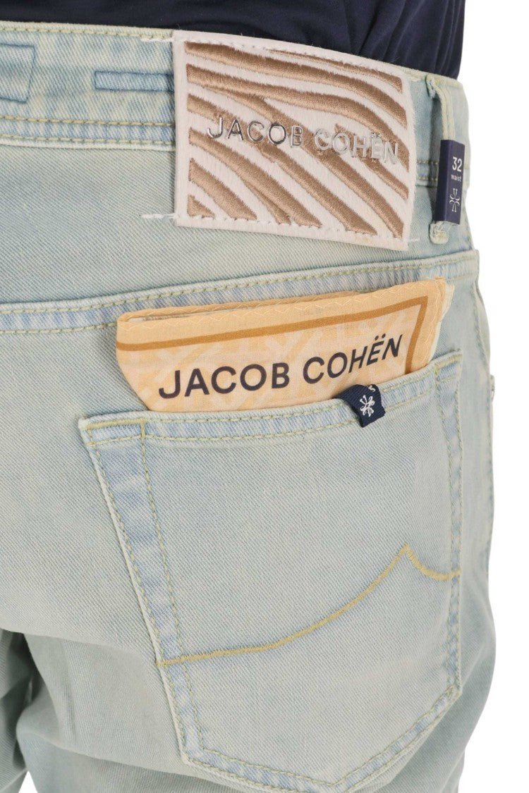 Jacob Cohen Nick Slim Fit Sandblasted Jeans