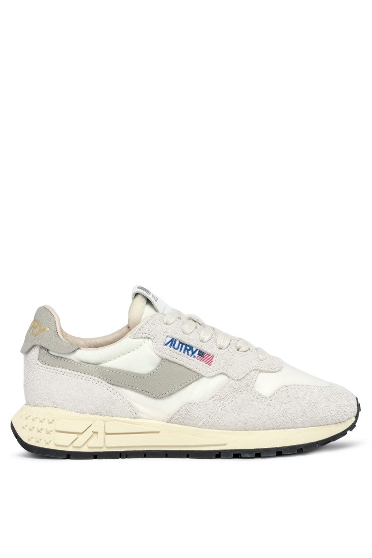 Autry Natural Reelwind Nylon Suede Sneakers