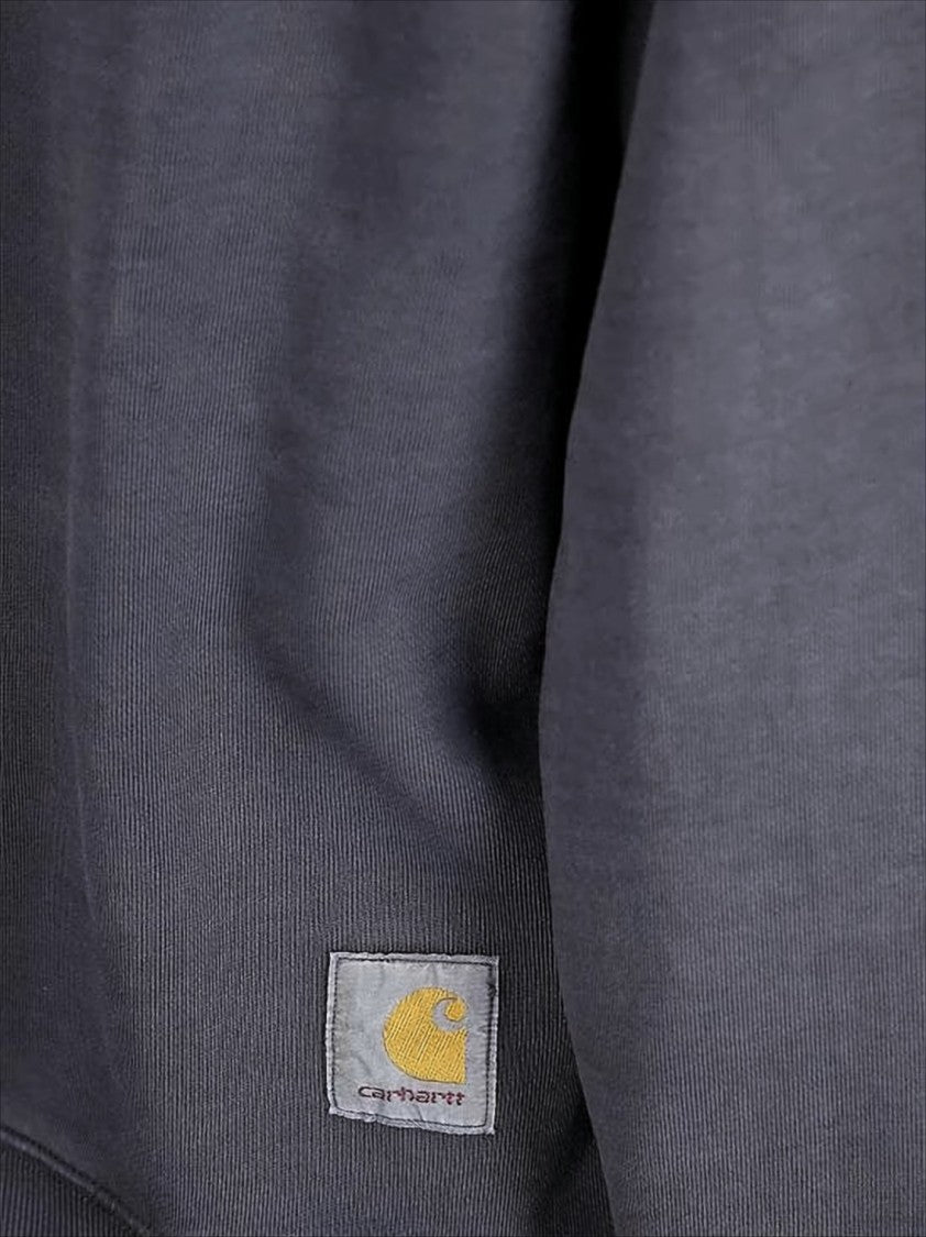 Carhartt Wip Long-Sleeve Sweatshirt With Ribbed Cuffs