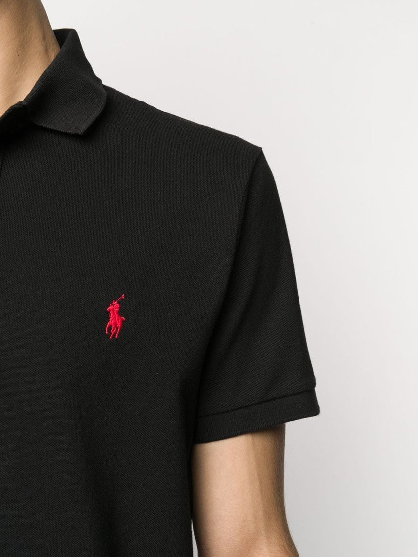 Polo Ralph Lauren Black Cotton T-Shirt