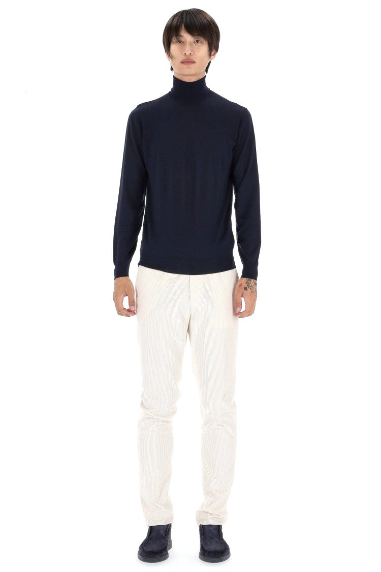 Drumohr Super 140’S Wool Turtleneck Sweater