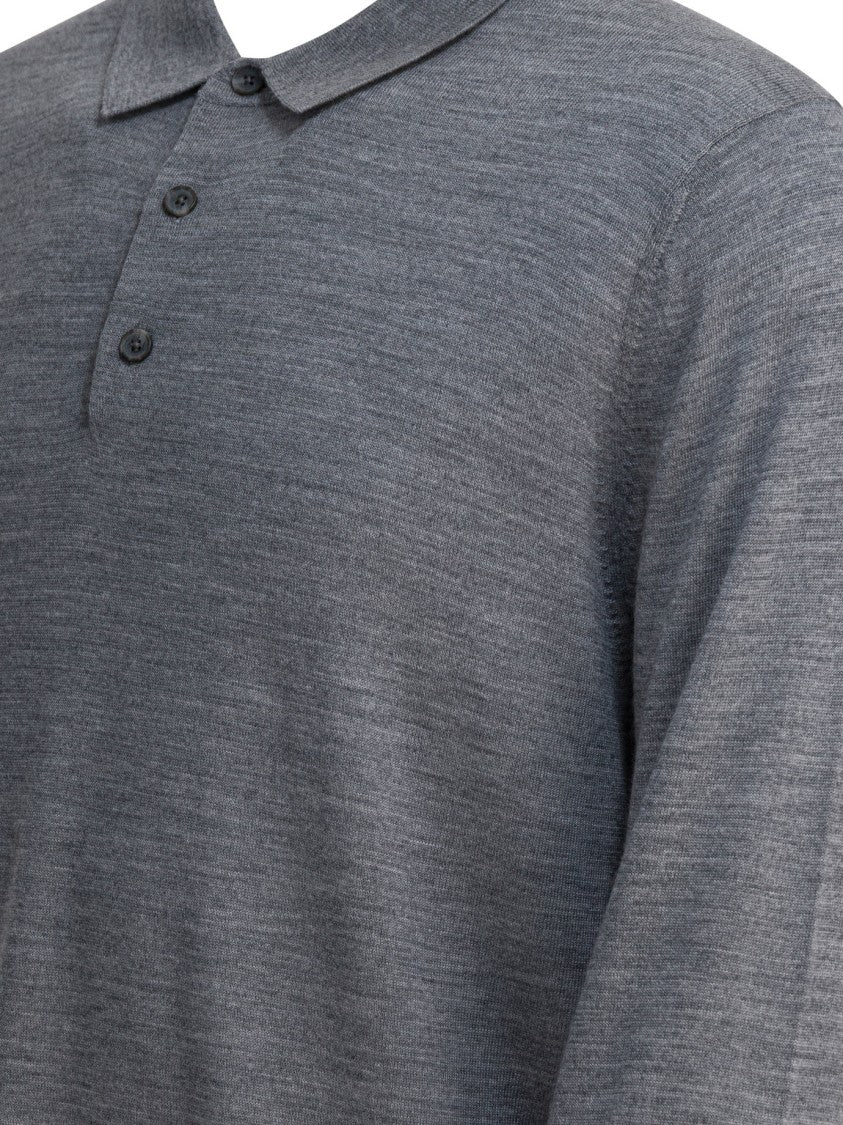 Vince Merino Wool Polo Shirt