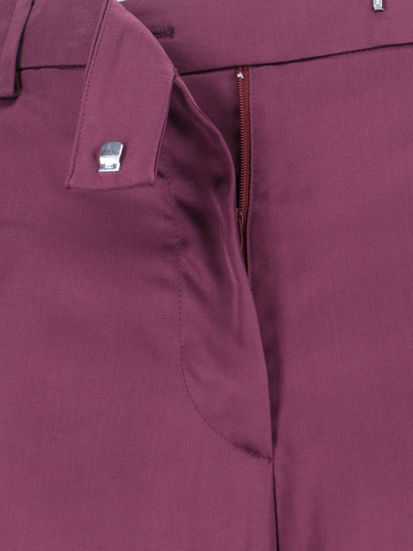 Dries Van Noten Purple Tailored Trousers