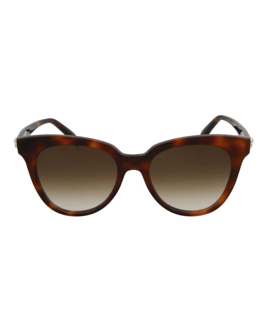 Alexander Mcqueen Cat Eye-Frame Acetate Sunglasses With Gradient Lenses