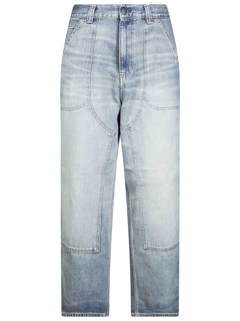 Carhartt Wip Jeans Camano Relaxed-Fit Utility Light Blue Jeans