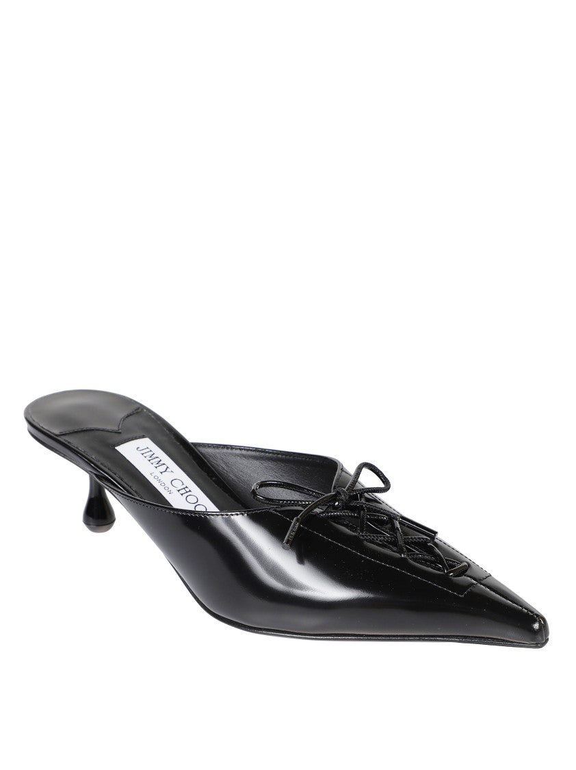 Jimmy Choo Pointed Toe Pumps With Lace-Up