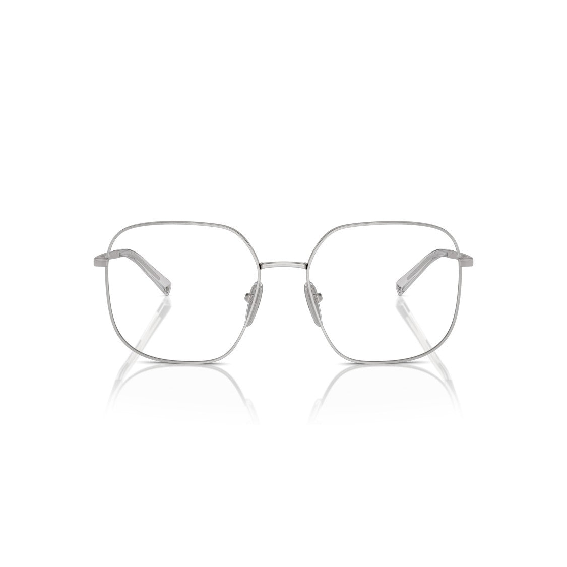Prada 0Pr A59v Square Metal Frame Eyeglasses