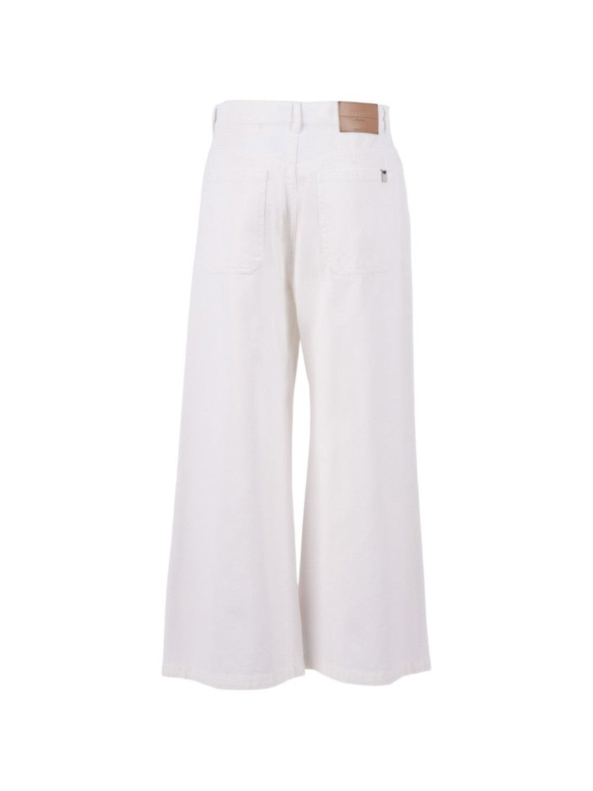 Max Mara Wide-Leg Cropped Trousers