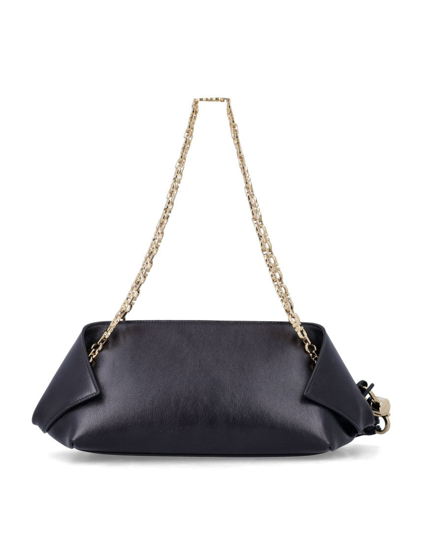 Ferragamo Folded Calfskin Shoulder Bag