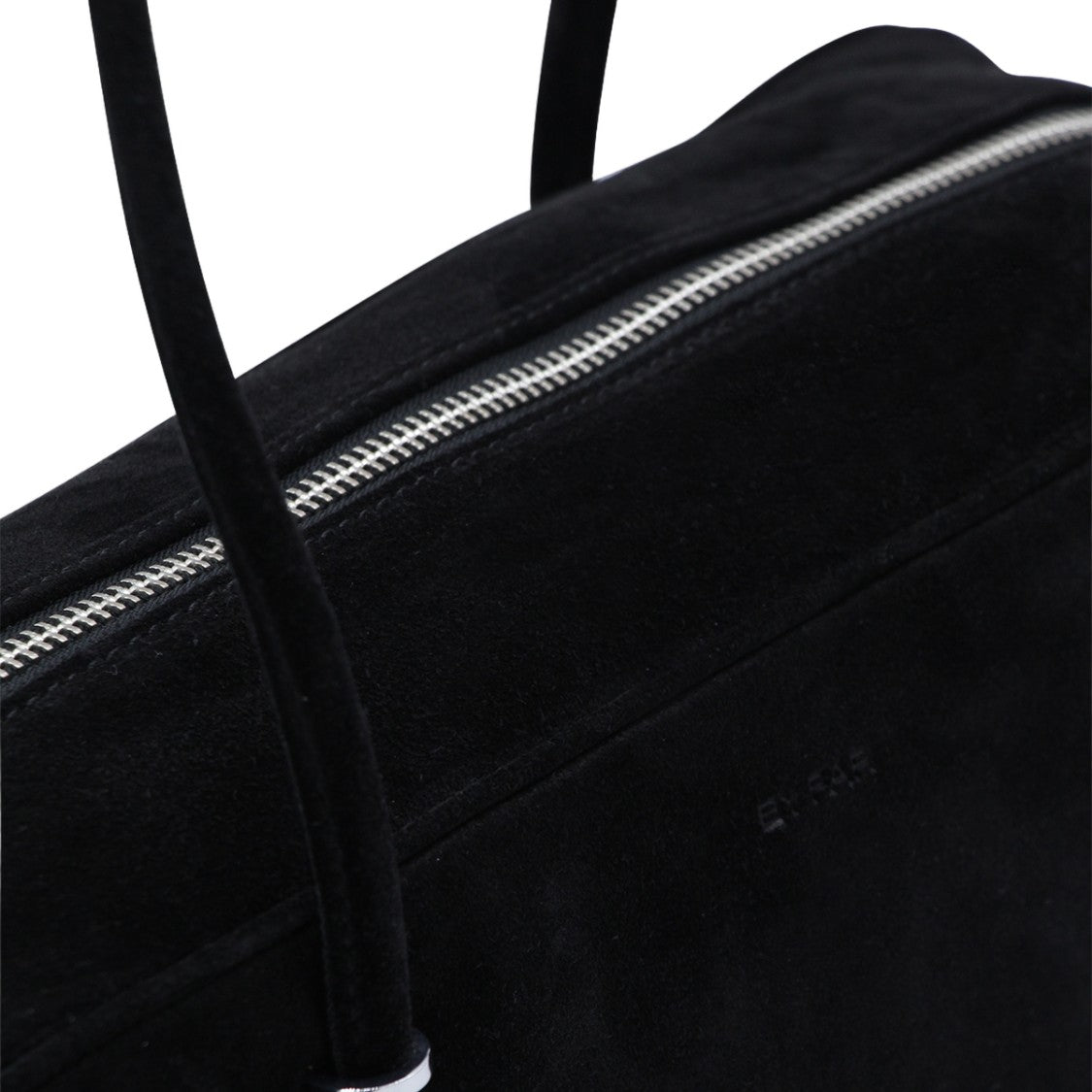 By Far Rectangular Suede-Like Handbag