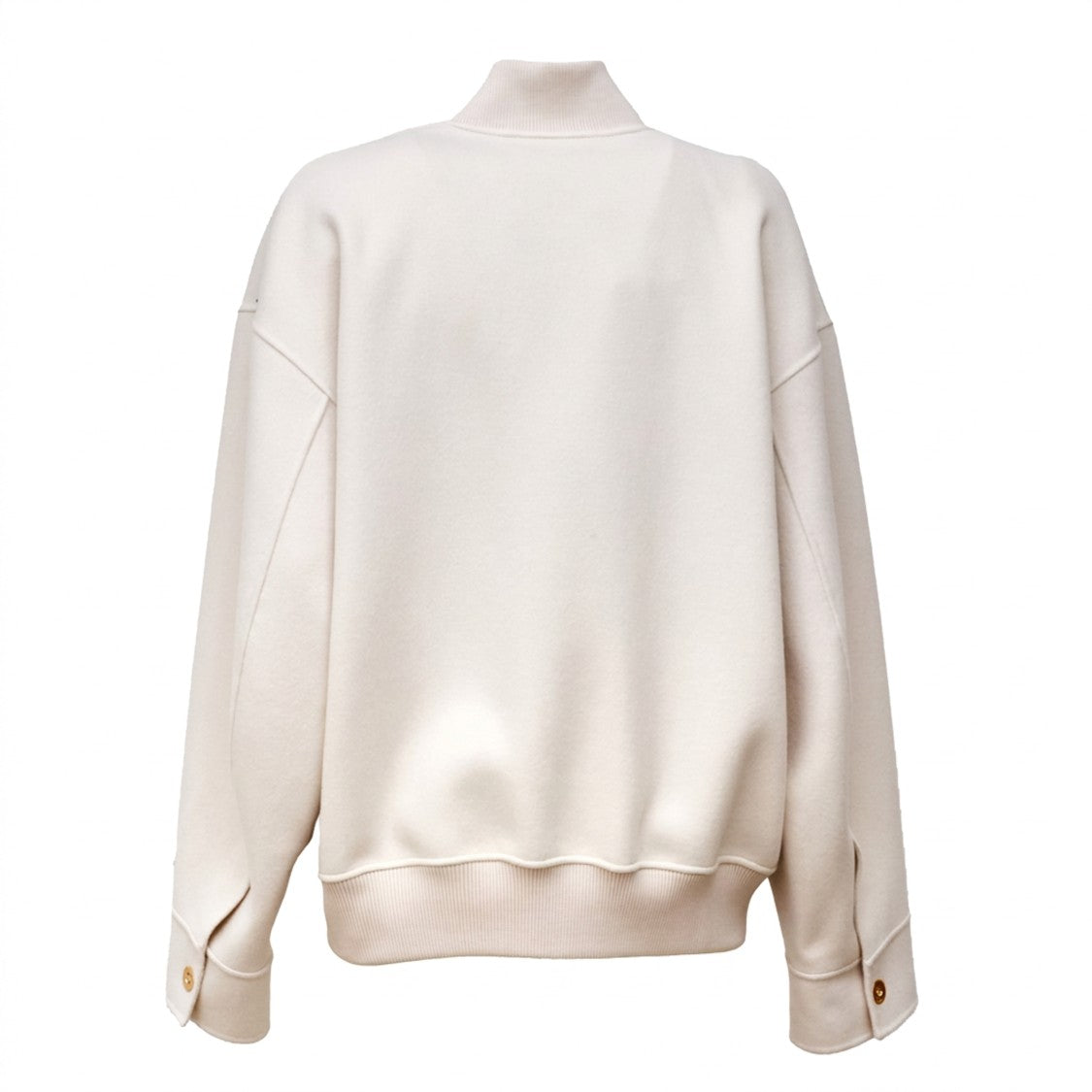 Sportmax Ondata Double Drap Wool Bomber Jacket