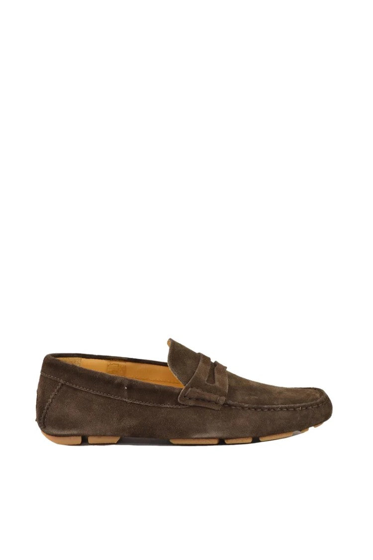 A.Testoni Men's Loafer - Brown