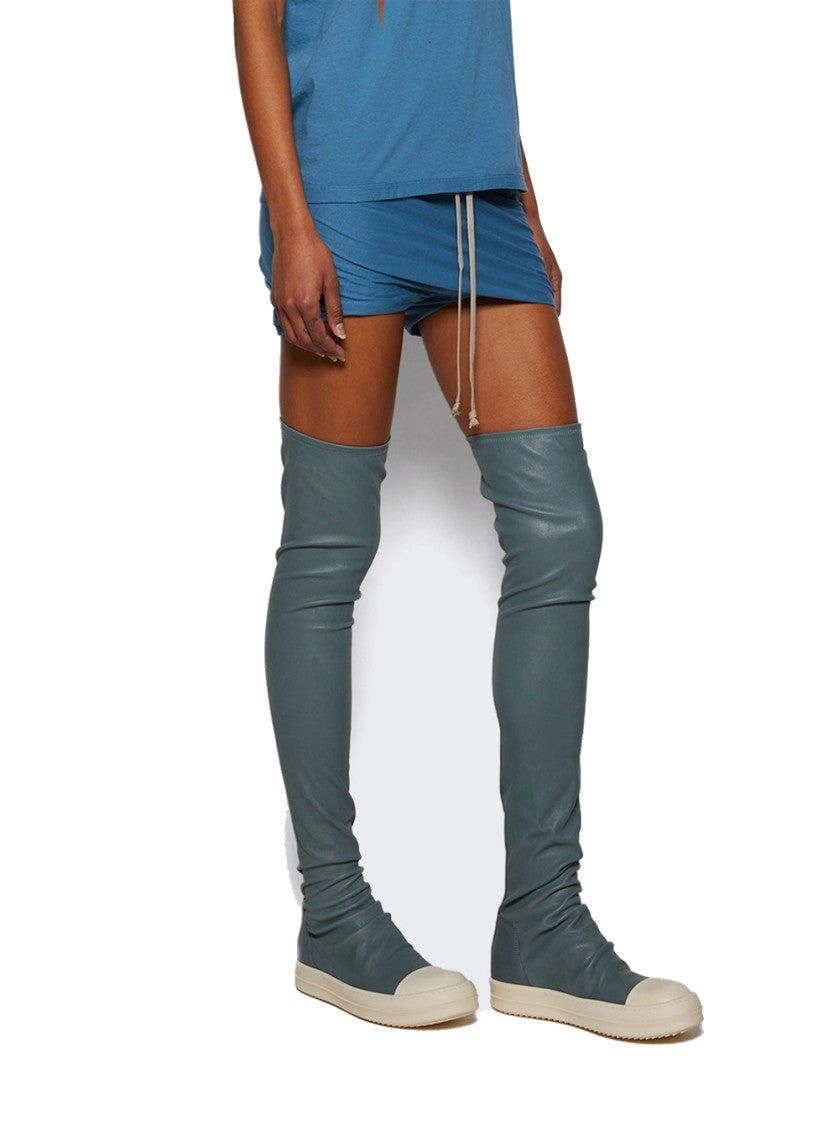 Rick Owens Knee-High Stocking Sneakers Mouthwash And Milk