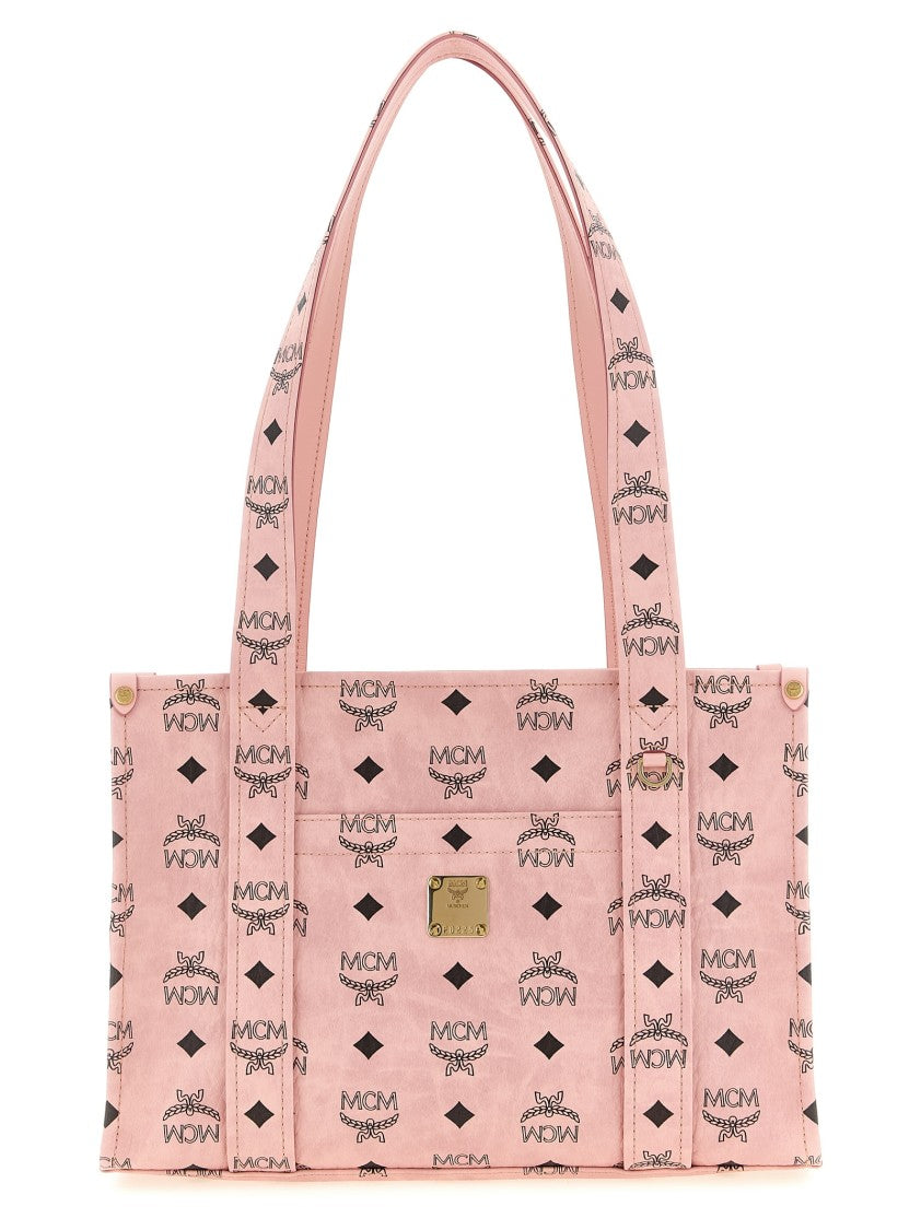 Mcm Aren School Tote' Shoulder Bag