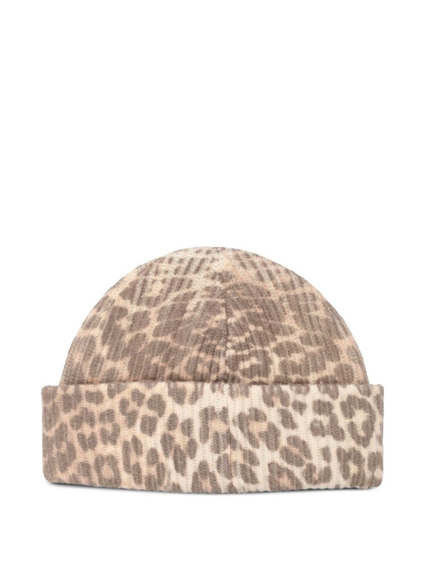 Ganni Multicolour Wool Blend Cap