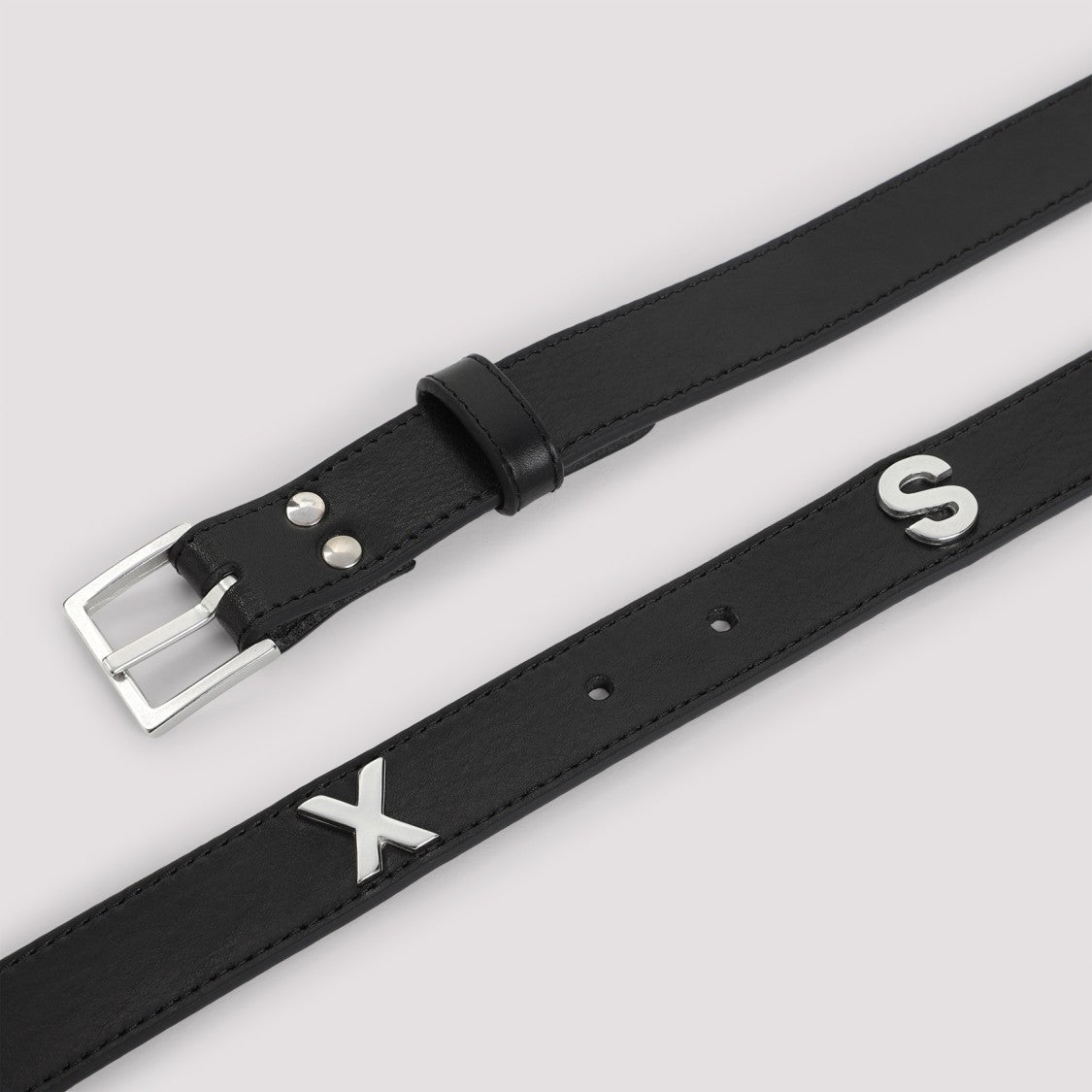 Martine Rose Sex Black Leather Belt