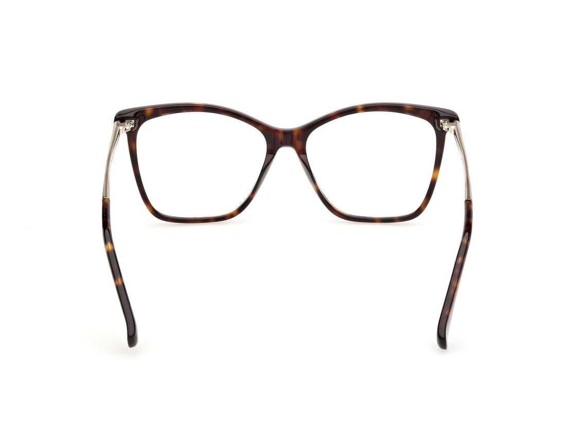 Max Mara Tortoiseshell Mm5235 Square Acetate Eyeglasses