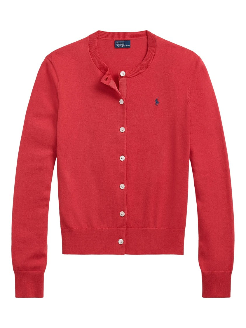Polo Ralph Lauren Classic Button-Down Cardigan With Subtle Logo