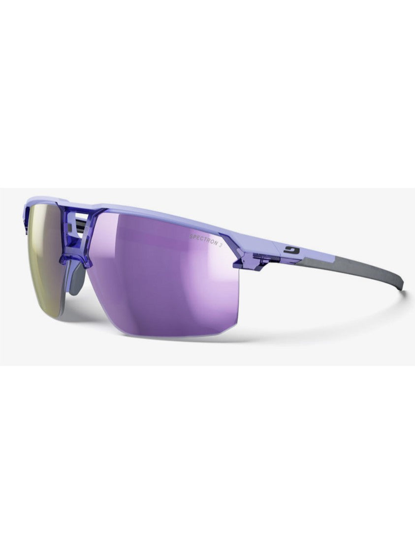 Julbo Pink/Purple Liry Semi-Rimless Mirrored Sunglasses