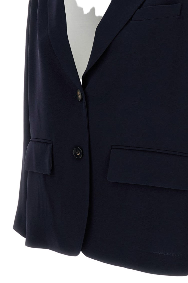 Alberto Biani Single-Breasted Relaxed Blazer