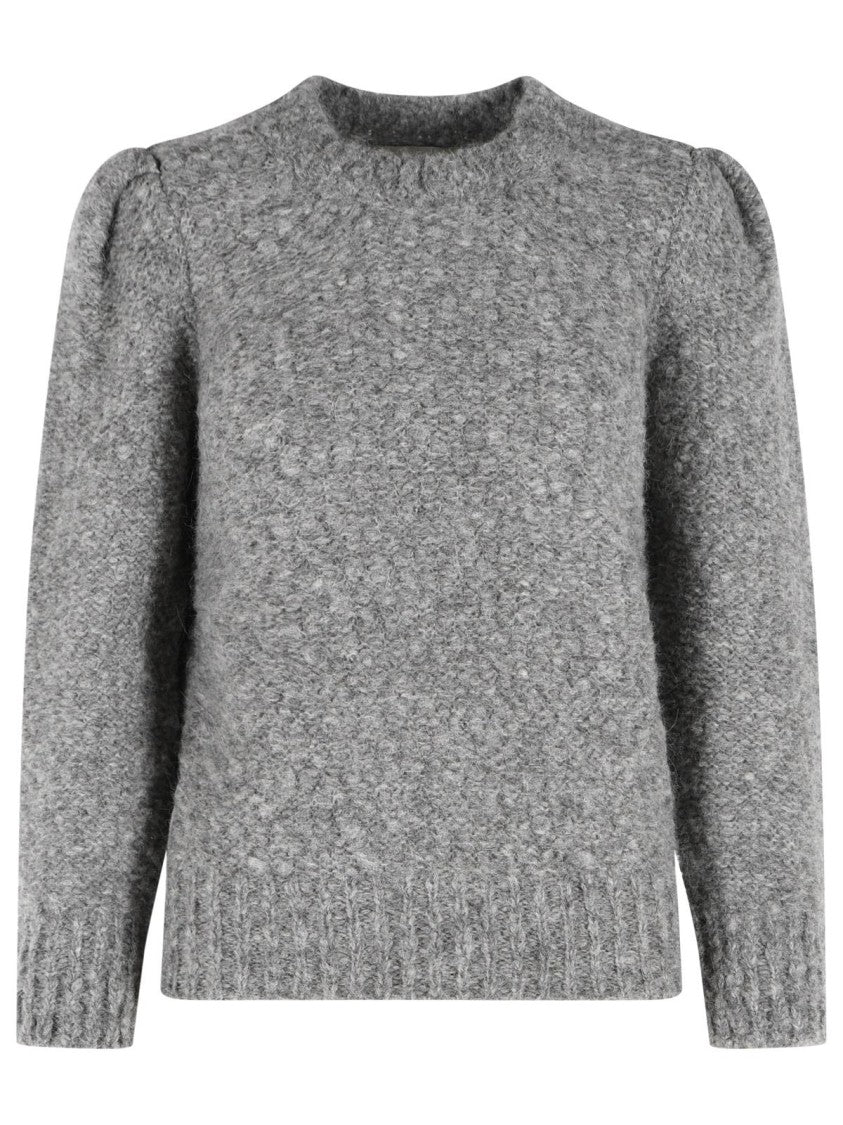 Isabel Marant 'Emma' Grey Virgin Wool Blend Sweater