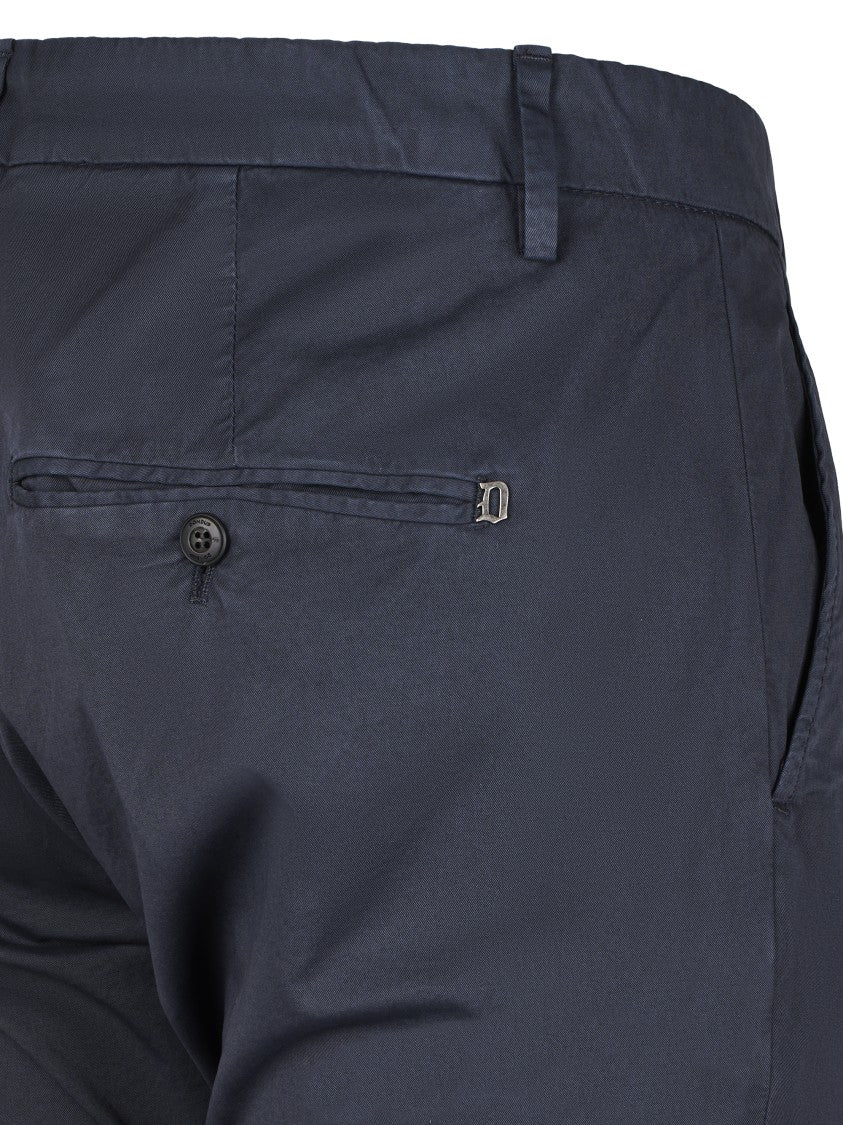 Dondup Slim Fit Trousers With Tapered Leg