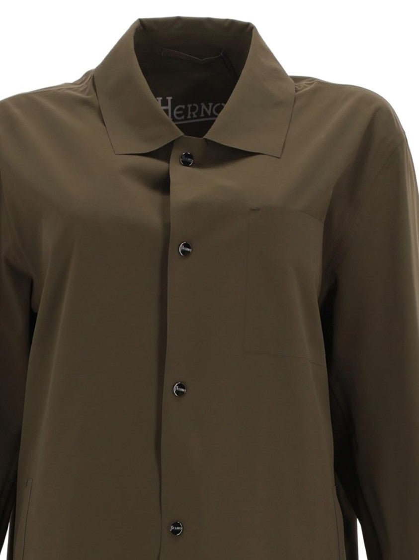 Herno Green Water-Repellent Jacket