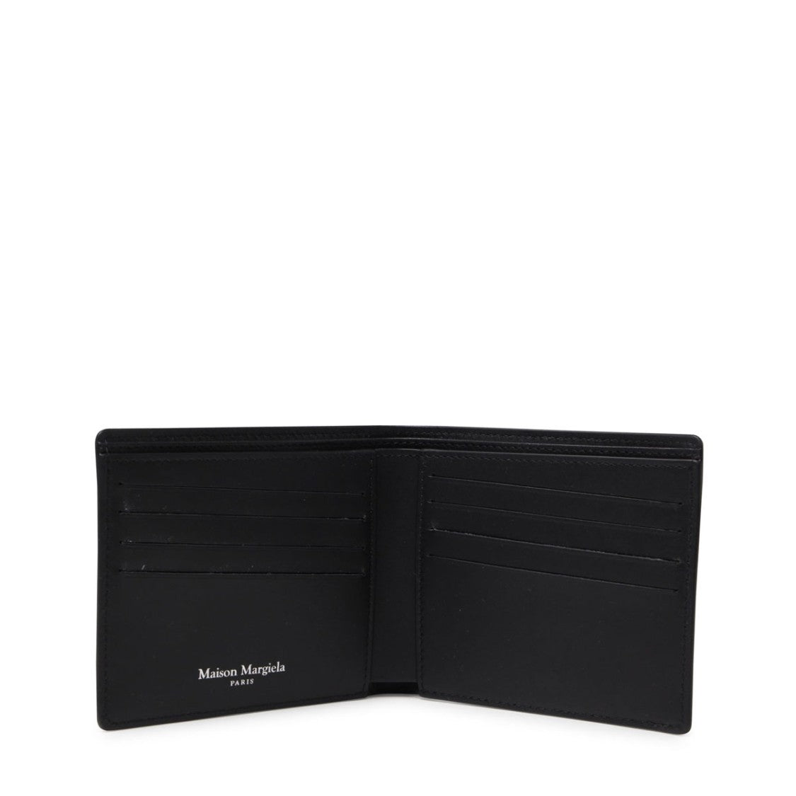 Maison Margiela Black Leather Wallet