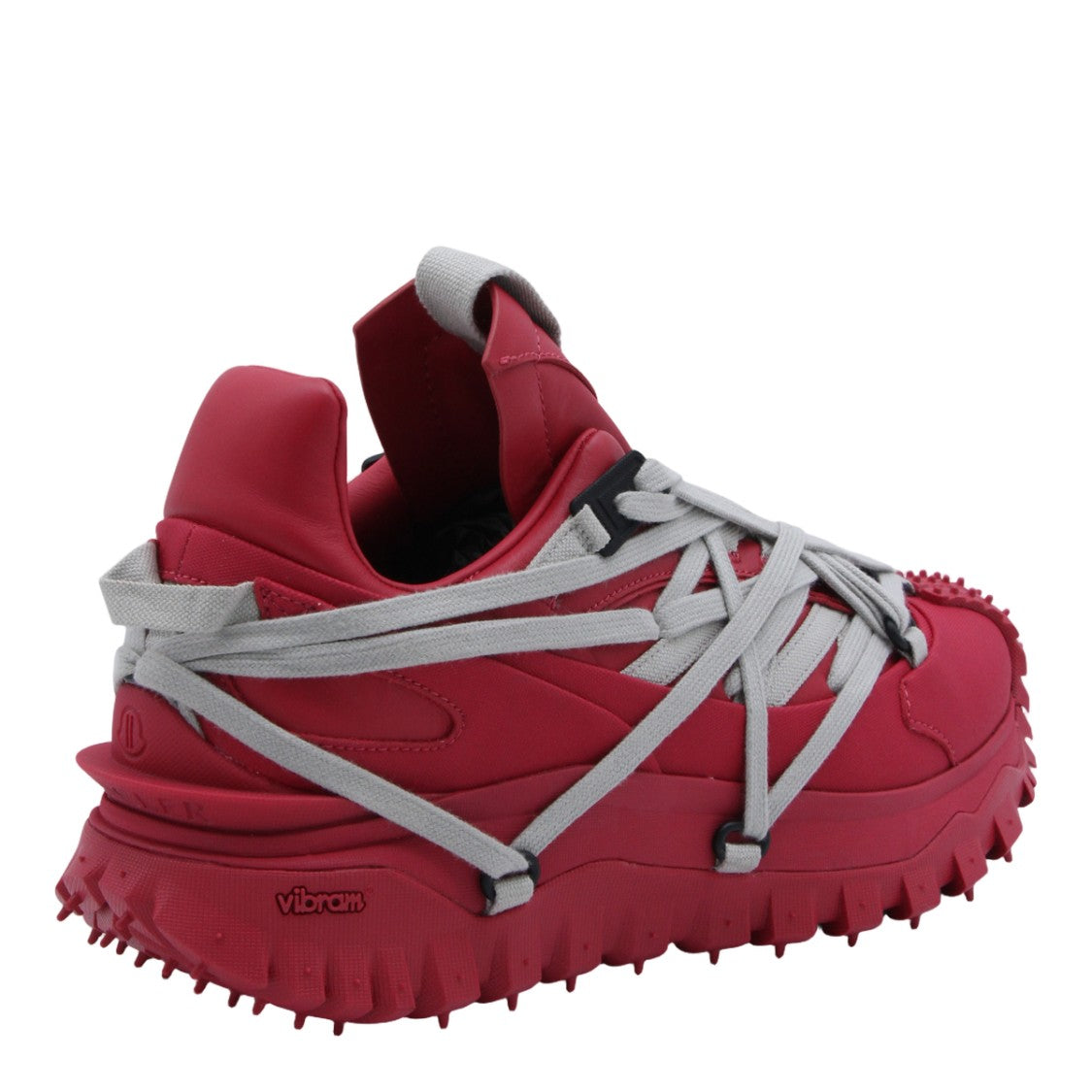 Moncler X Rick Owens Chunky Red Sneakers