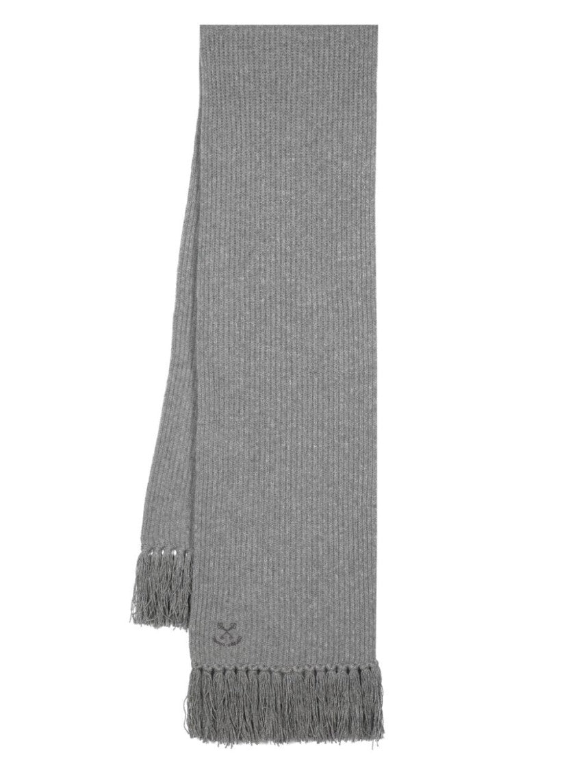 Golden Goose Ribbed-Knit Wool Scarf