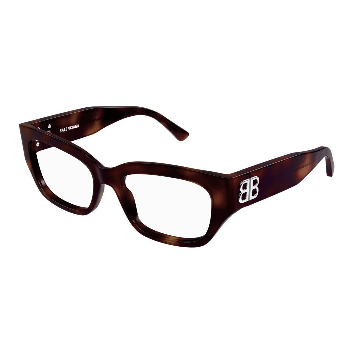 Balenciaga Bb0363o Oversized Tortoiseshell Sunglasses