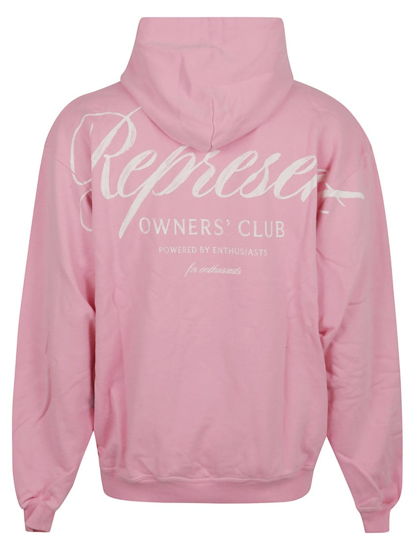 Represent Hooded Sweatshirt With Graphic Detail