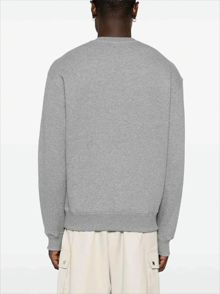 Maison Kitsuné Relaxed Fit Cotton Sweatshirt With Graphic Fox Design