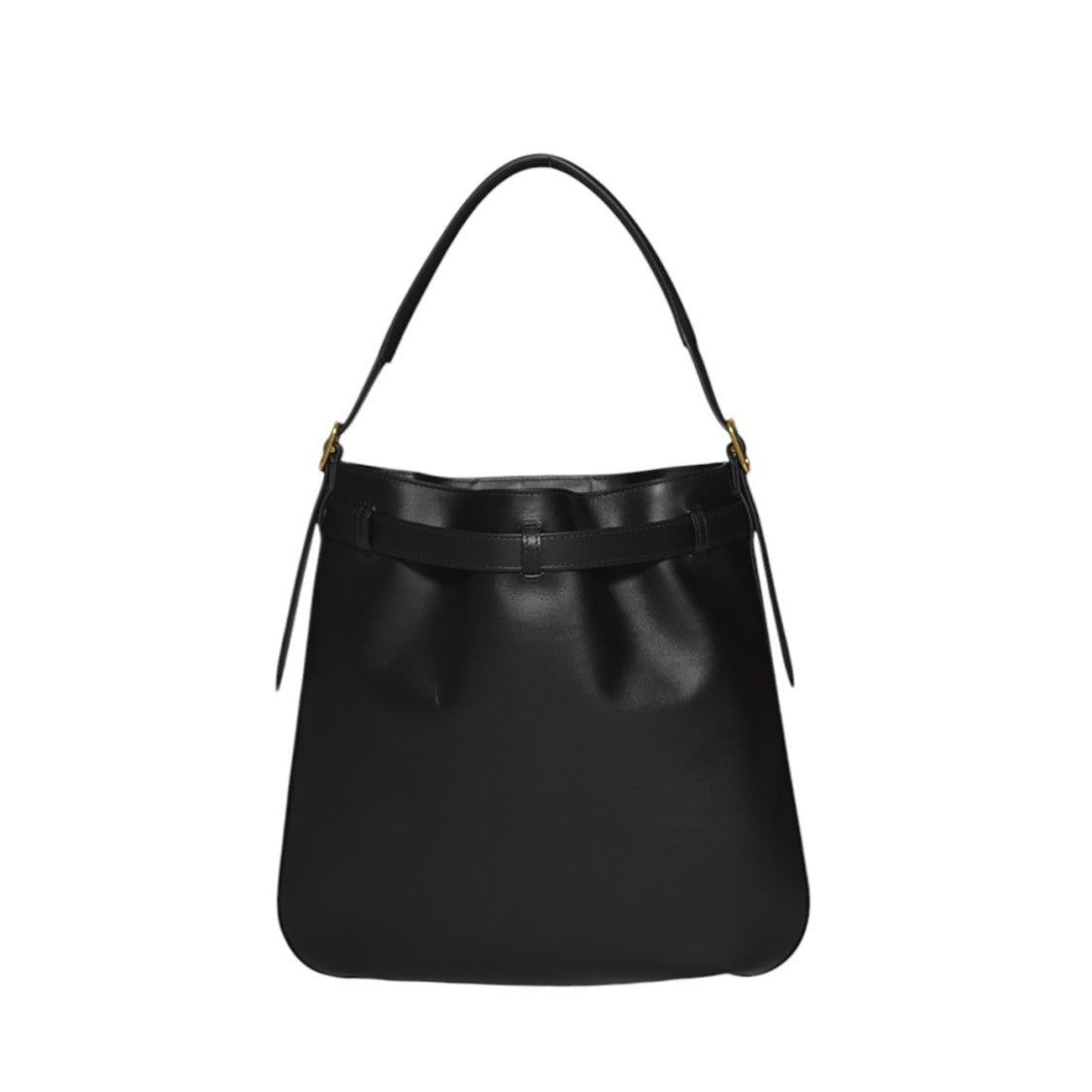 Bally Beckett Beltcross Handbag In Black Leather