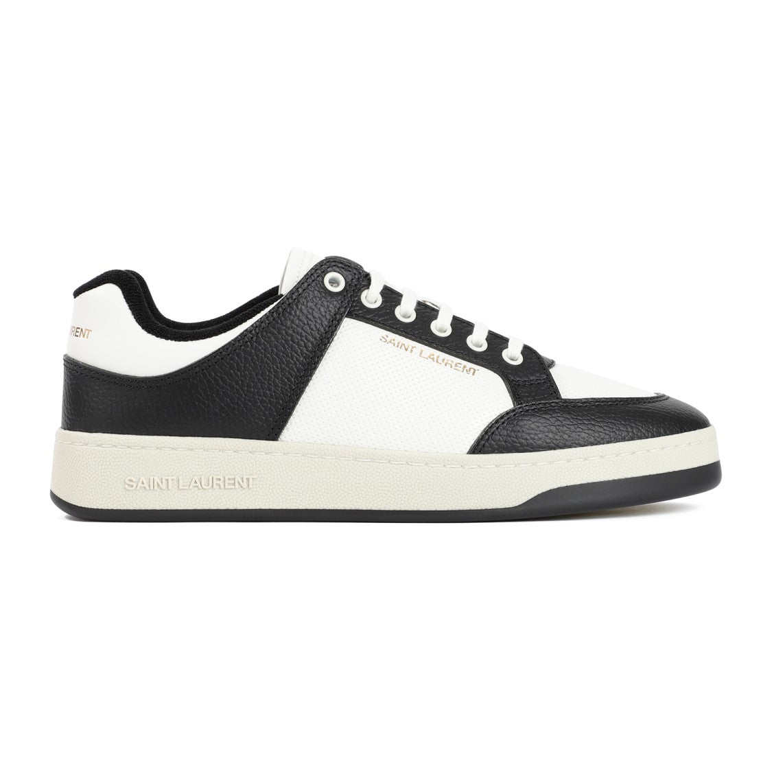 Saint Laurent Grained Leather Sneakers