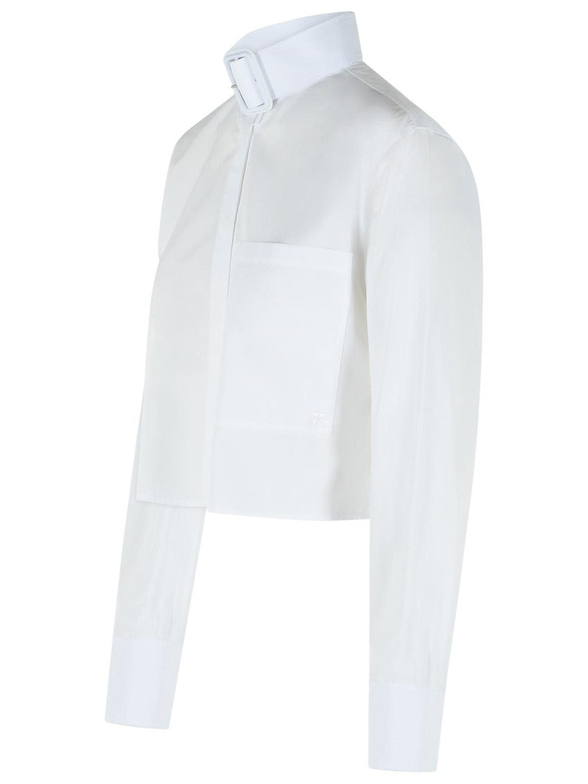 Courrèges White Cotton Shirt