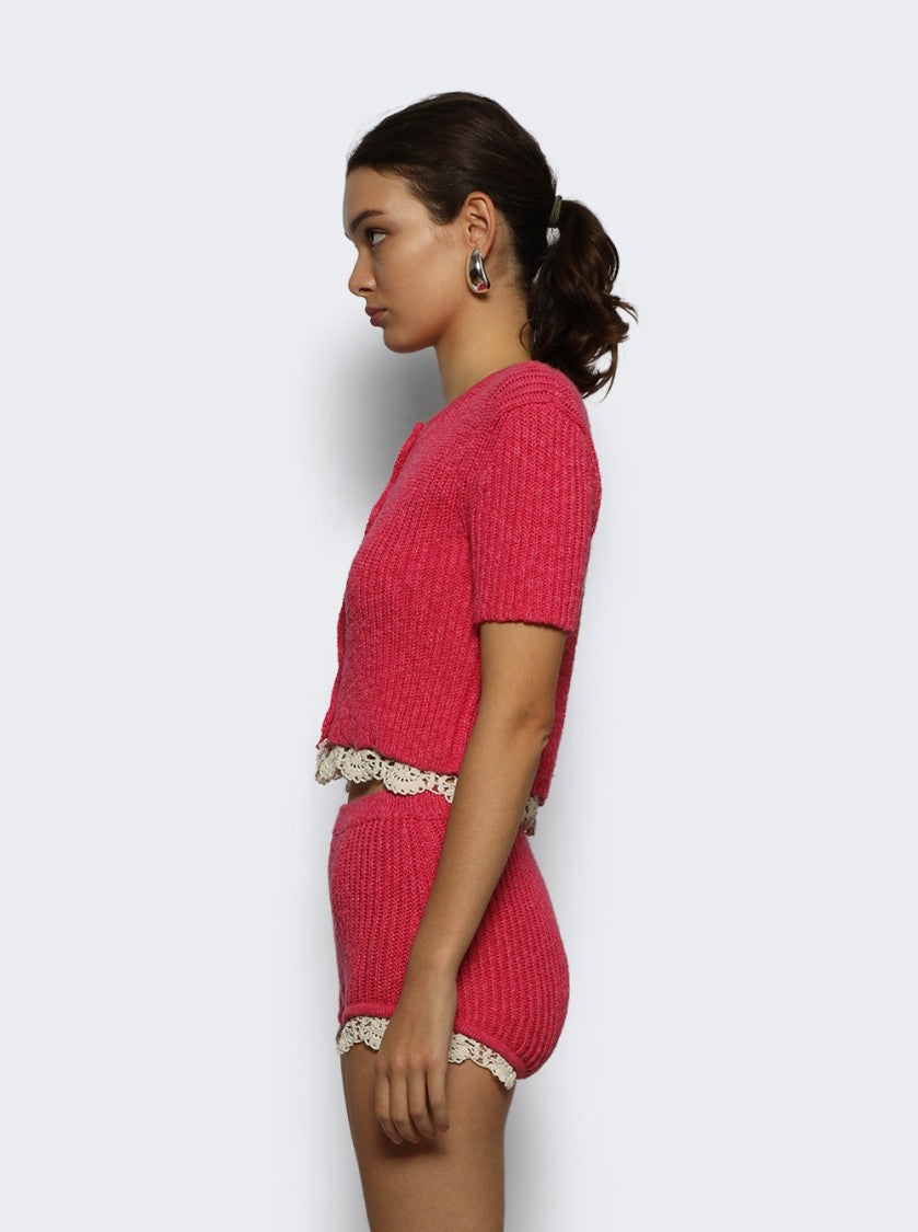Magda Butrym Knitwear 09 Cardigan Pink