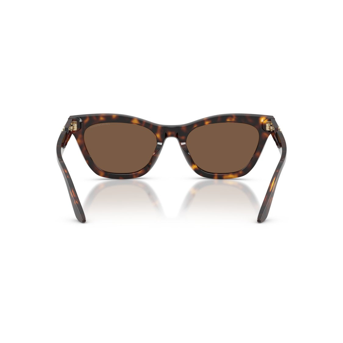 Emporio Armani 0Ea4259u Angular Tortoiseshell Cat-Eye Sunglasses With Metallic Detail