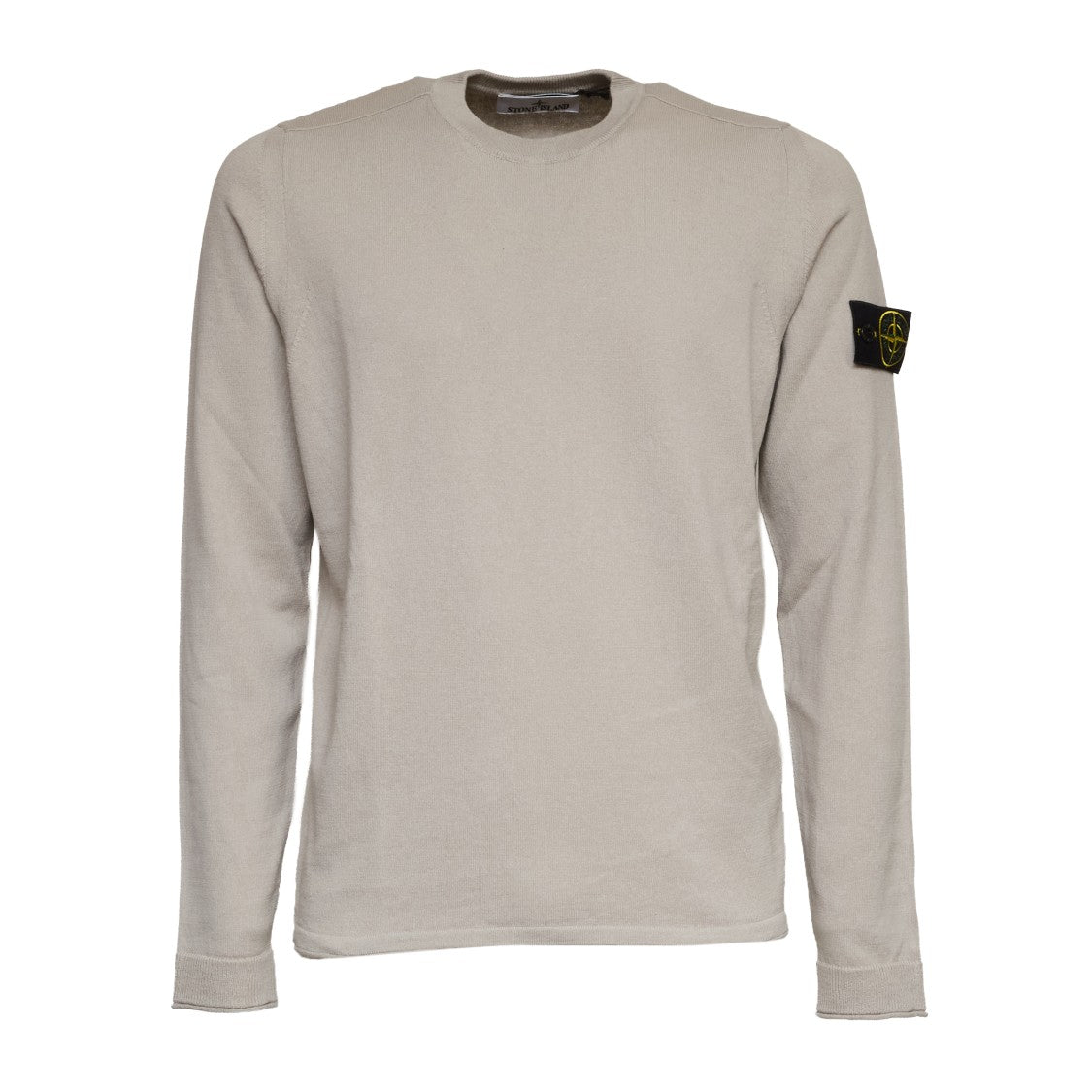 Stone Island Light Raw Hand Organic Cotton Sweater