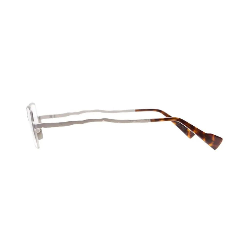 Kuboraum Mask Z21 Micrometal Z Square Silver Matte Sunglasses