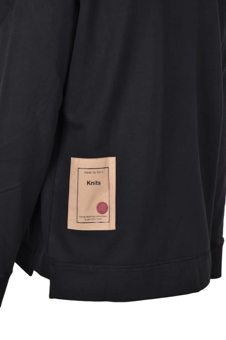 Ten C Crewneck Sweatshirt - Black