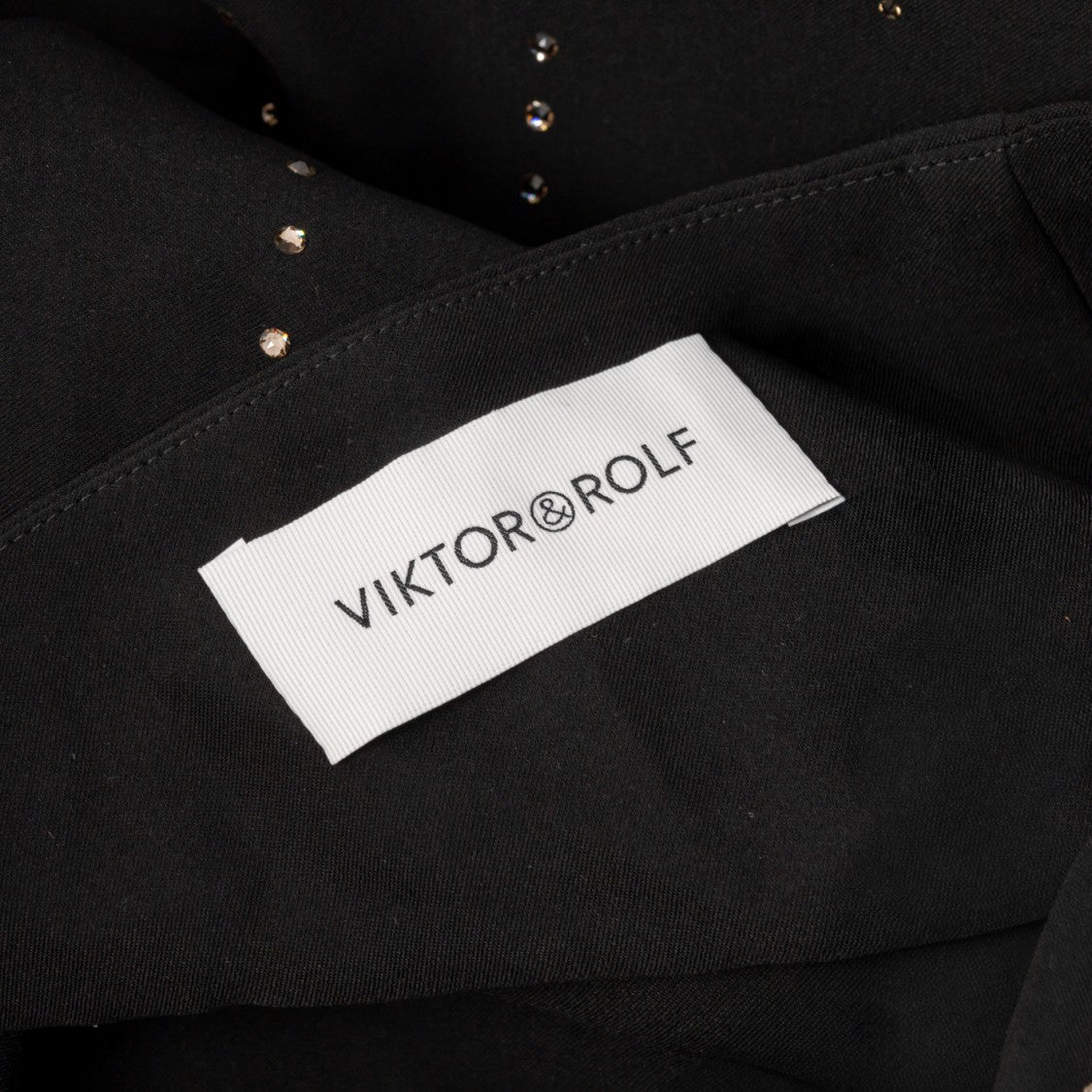 Viktor & Rolf Flared Black Mini Skirt